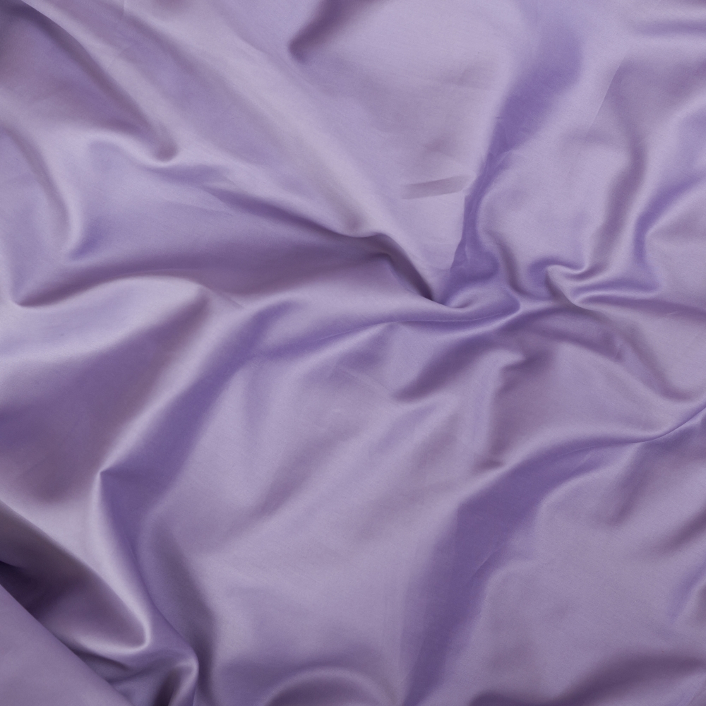 Purple Sateen Duvet Cover Set