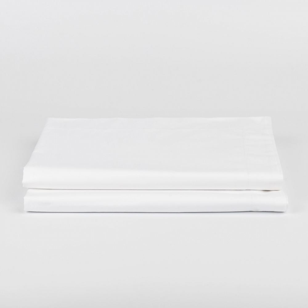 White Percale Duvet Cover Set