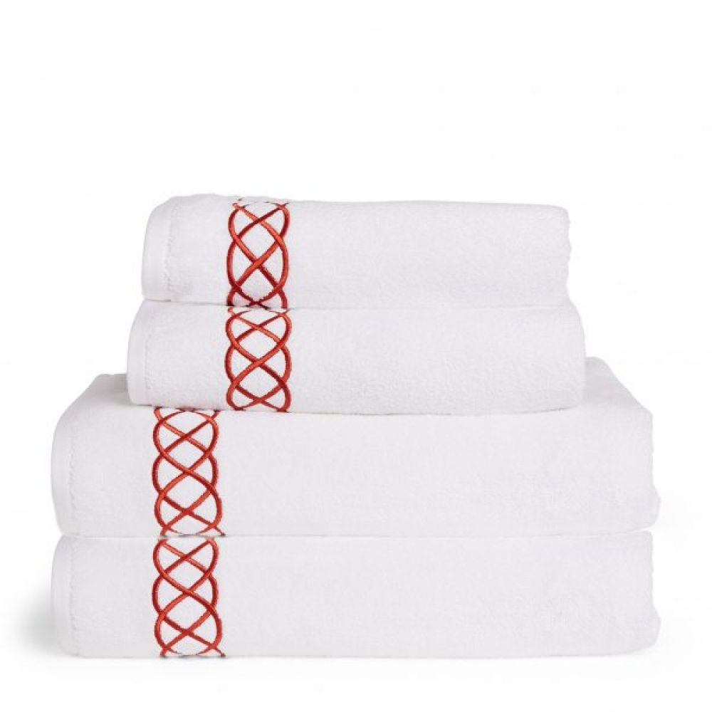 Lique Embroidered Bath Towel Set - Embroidered Bath Towels